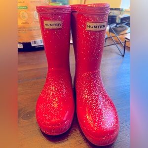 Hunter Classic Glitter Rainboots